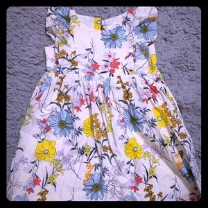 Beautiful ruffle sleeve baby gap floral dress
